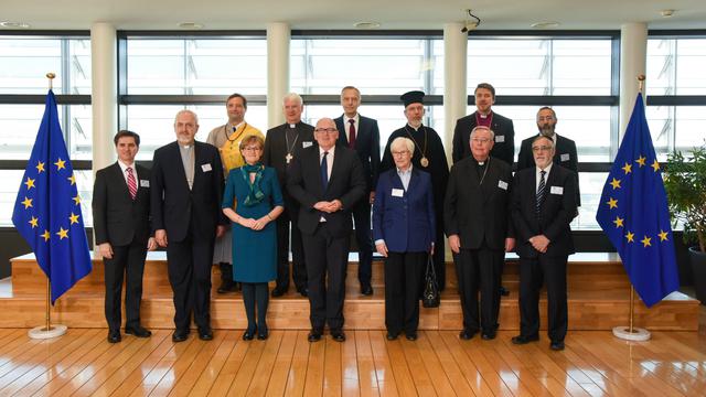 EU-Kommission møde med religiøse ledere 1
