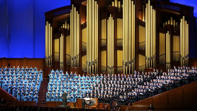 april 2011 generalkonferencen Mormon Tabernacle Choir